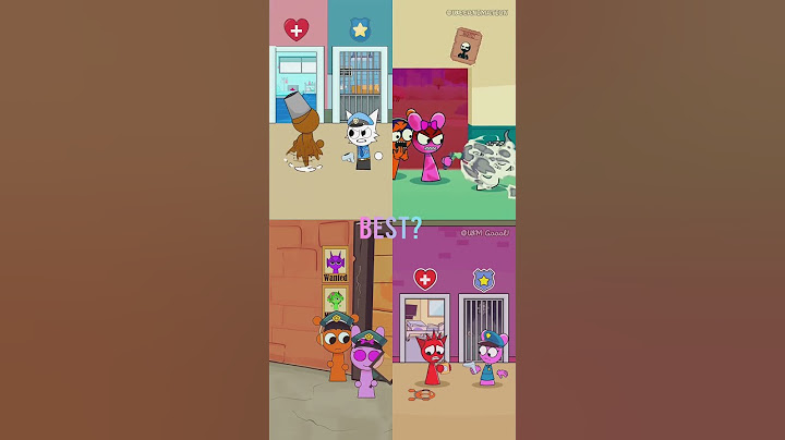 Incredibox Sprunki: Help Police WENDA & Pinki Choose The Right Door For Sprunki #incrediboxsprunki