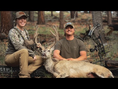 Her BIGGEST deer yet!