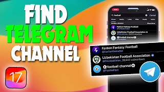 how to find Telegram channel | TECH ON |
