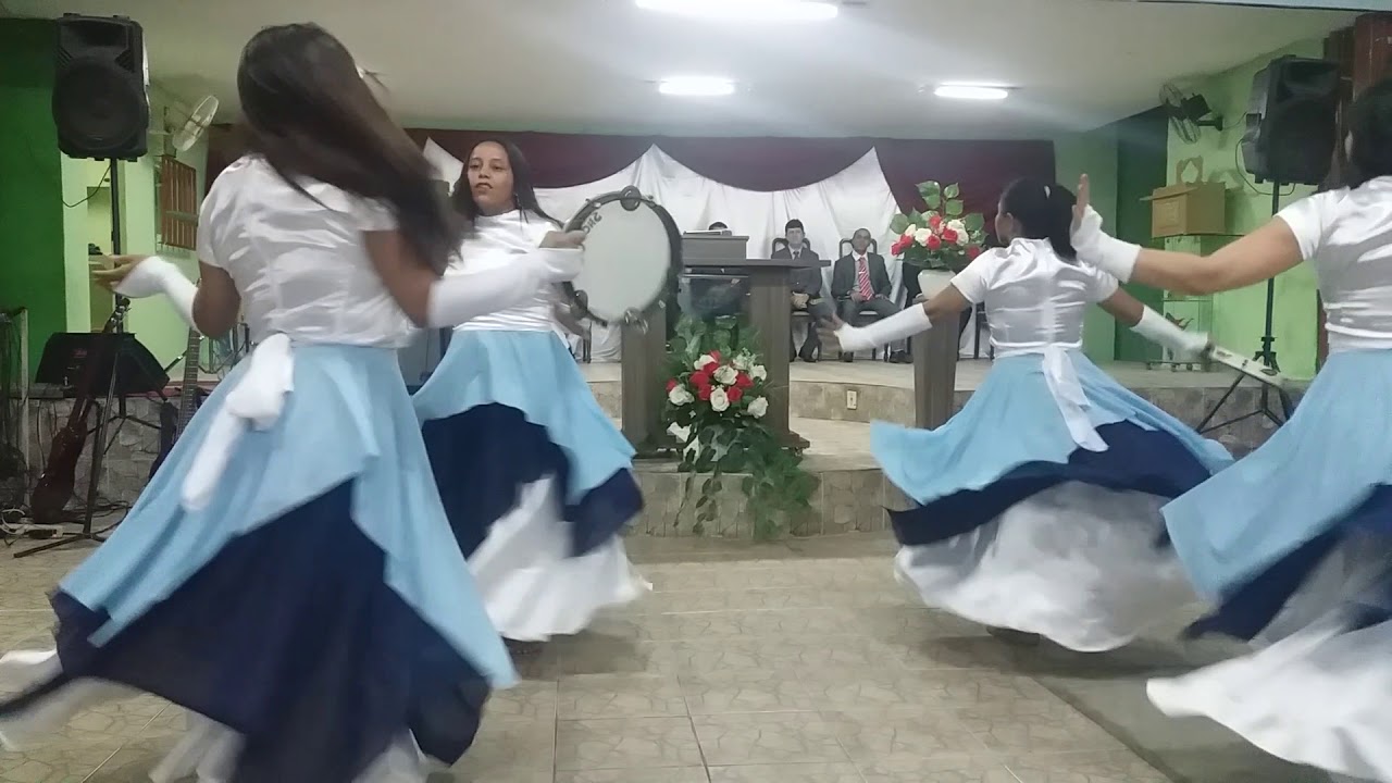 Coreografia A MURALHA DE JERICÓ (REJANNE FOGO PURO) YouTube