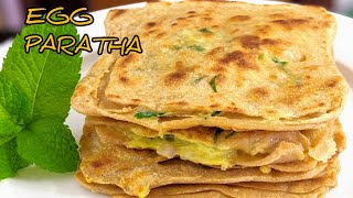 Egg Paratha | Quick & Easy recipe | Homemade stuffed egg Paratha