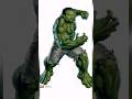 Hulksuper man as   hanery cavil  fusion art  fusion art shorts youtubeshorts