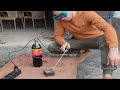 A new trick to easily weld 1mm metal with a Coca Cola welder
