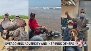 Local man overcoming adversity, inspiring others