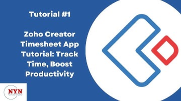 Zoho Creator Timesheet App Demo: Streamline Time Tracking for Your Business