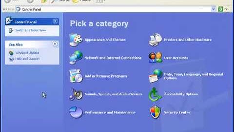 How to Change the Power Scheme in Windows XP