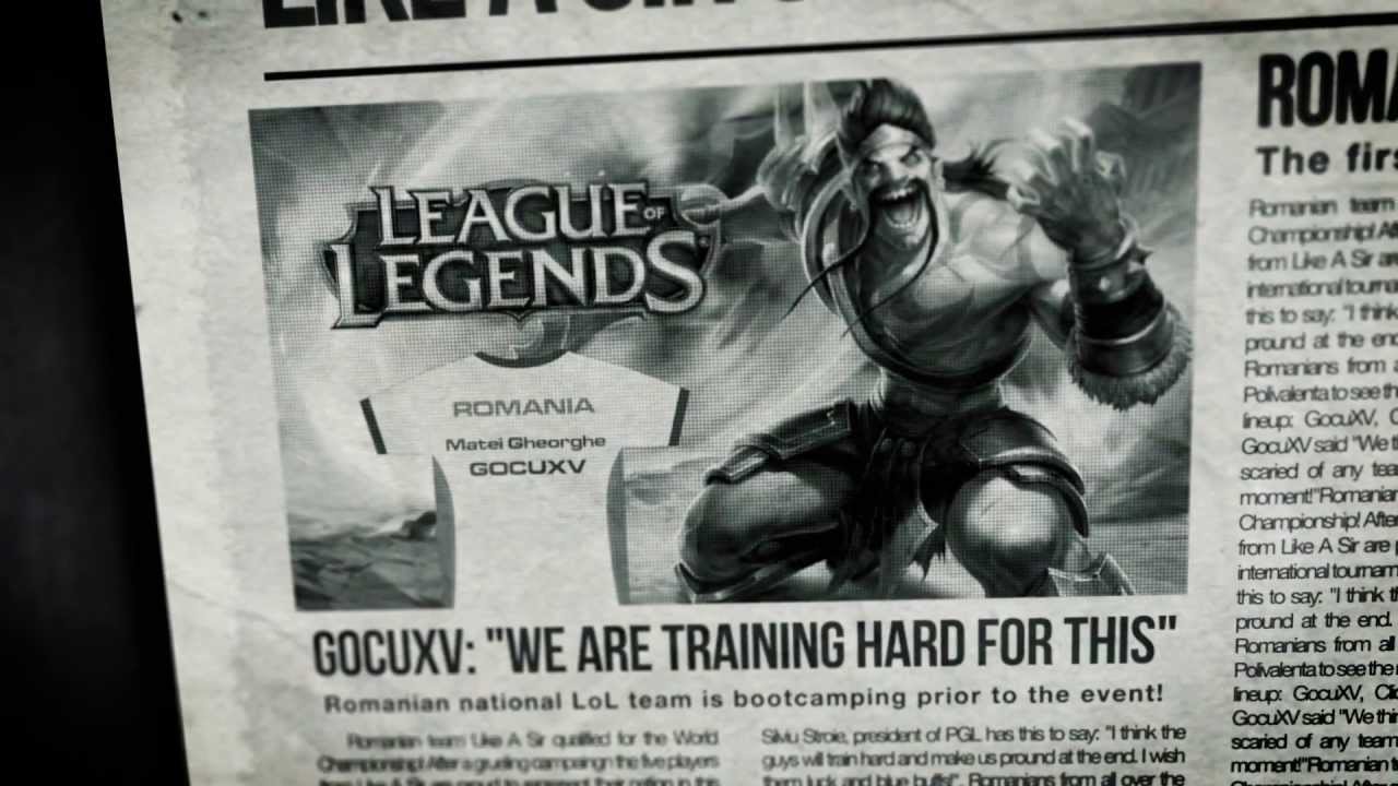 Team Romania @ IeSF 2013 World Championship