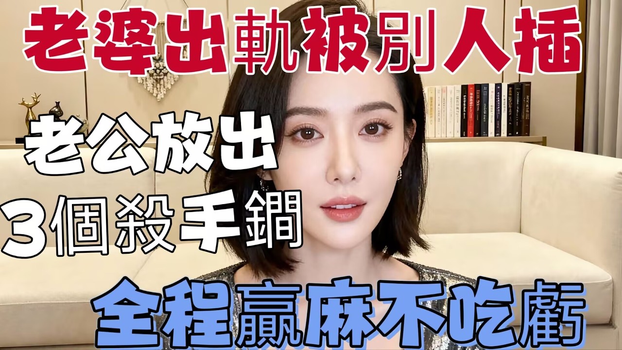 老婆出軌，老公放出3個殺手鐧，全程贏麻不吃虧！#中外夫妻#分享  #情感#前妻 #異國夫妻 #離婚率 #正能量#两性#出轨