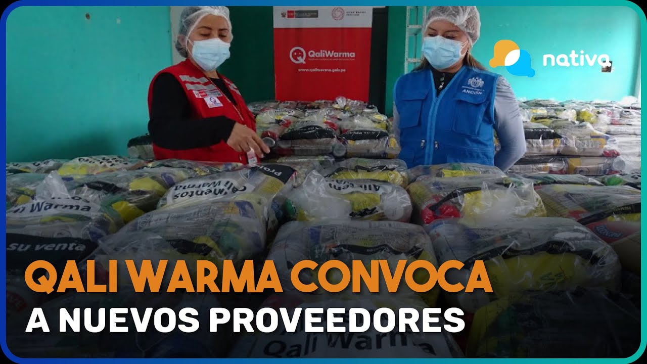 Qali Warma invita a empresas de alimentos a participar en proceso de  compras 2024, Noticias