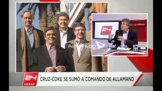 SENADOR ESPINA ES ENTREVISTADO EN CANAL 24 HORAS