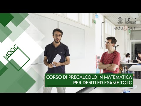 Video: Quali argomenti ci sono nel precalcolo?