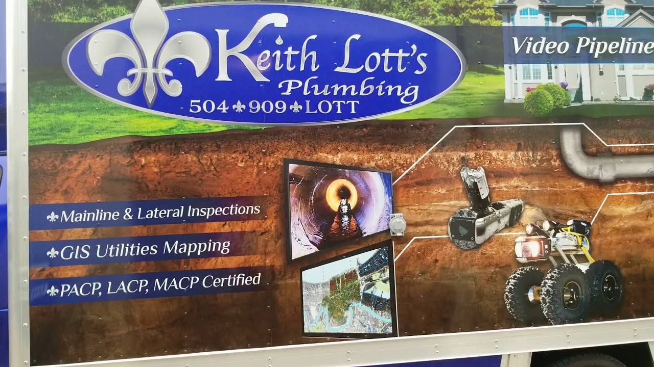 Kieth Lott's Plumbing Truck Wrap YouTube