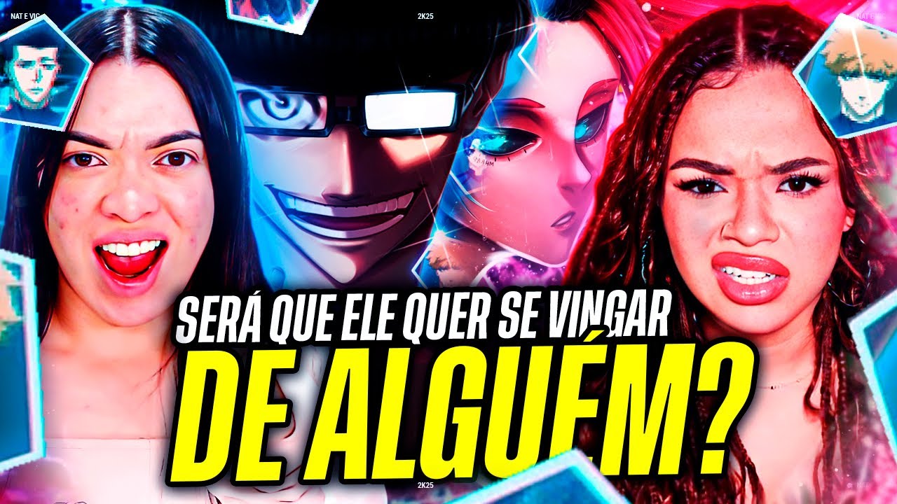 (2 em 1) MHRAP - Blue Lock: Tipo Ego Jinpachi 💎 e Tipo Itoshi Sae 🔻 | Vick e Nat [REACT]