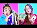 Rich Girl VS Poor Girl in the School || Funny moments with friends