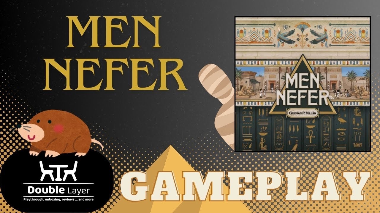 Men Nefer - Gameplay e impressioni (gioco da tavolo ita)