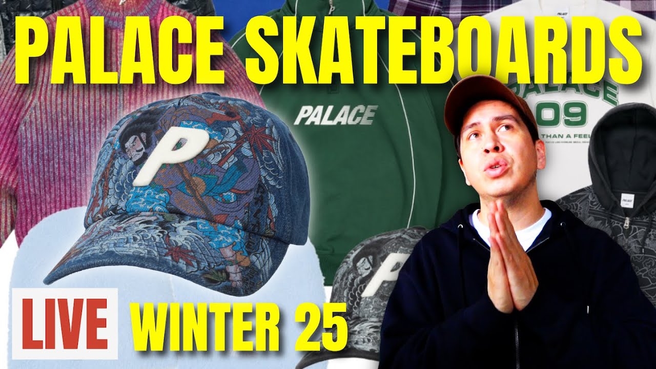 LIVE - Palace Skateboards Winter 2025 Susanoo - YouTube