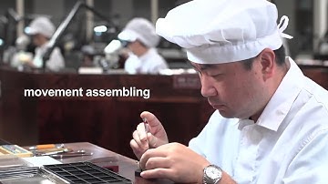 Seiko Watches   Manufacturing process - official video