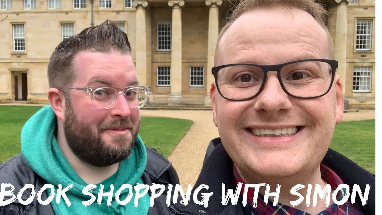 BOOK SHOPPING WITH SIMON FROM SAVIDGE READS | Tom Reads Things