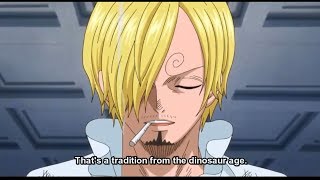 Sanji's Chivalry  - One Piece 805