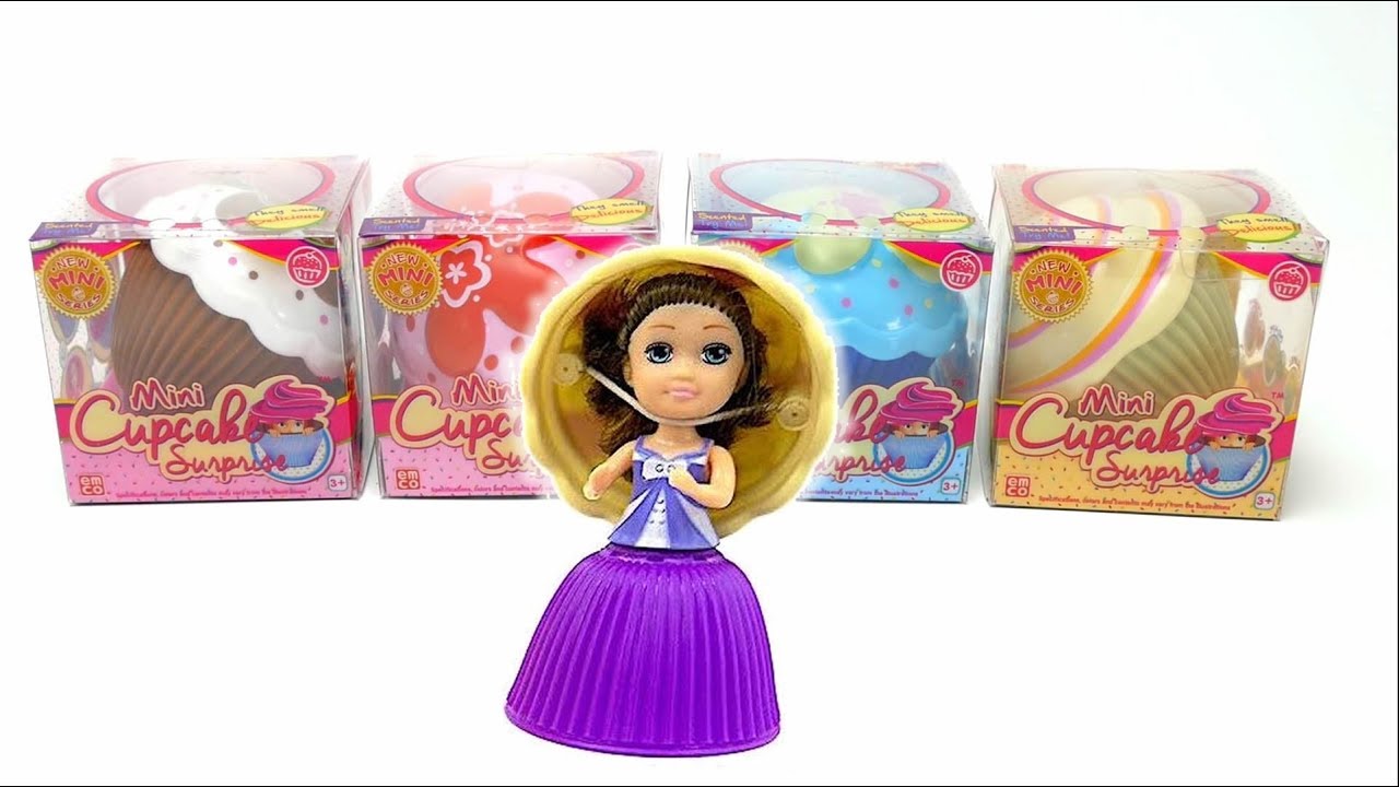 Mini Cupcake Surprise unboxing for Kids