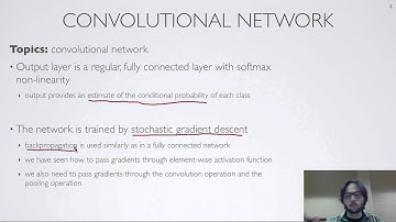 Neural networks [9.6] : Computer vision - convolutional network