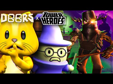 ROBLOX DOORS Tower Heroes Collab With FANS was SO EASY!
