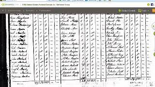 Processing the US 1790 Federal Census