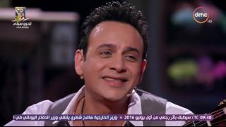 Video thumbnail of "تع اشرب شاي - مصطفى قمر ... أغنية " عودة " خدها مني حميد في دور كوتشينة وكان نفسي أغنيها"