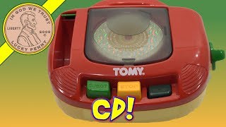 1992 TOMY Bring Along A Song Wind Up Musical Toddler Toy CD Player screenshot 1