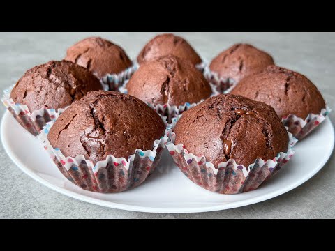 Потрясающе Вкусные Шоколадные Кексы Просто Пальчики Оближешь / Chocolate Muffins