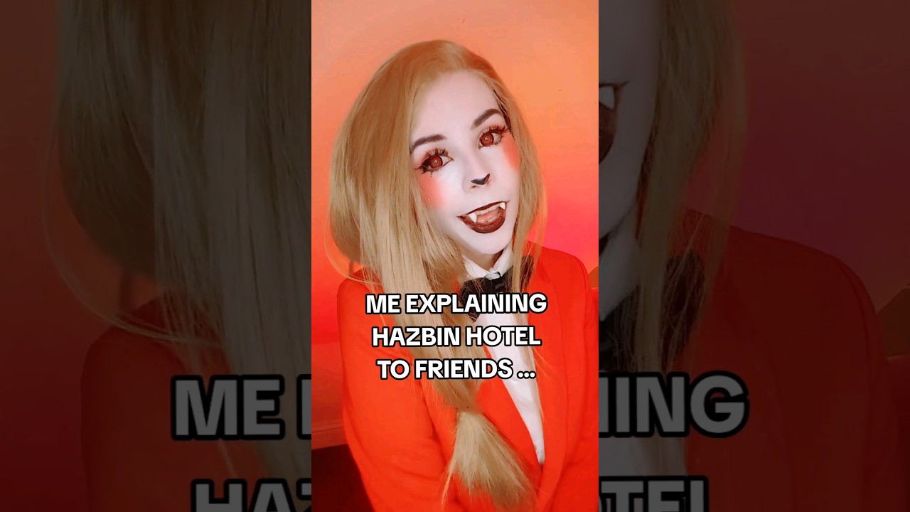 WHAT IS HAZBIN HOTEL! Charlie cosplay funny meme #cosplay #hazbinhotel #funny