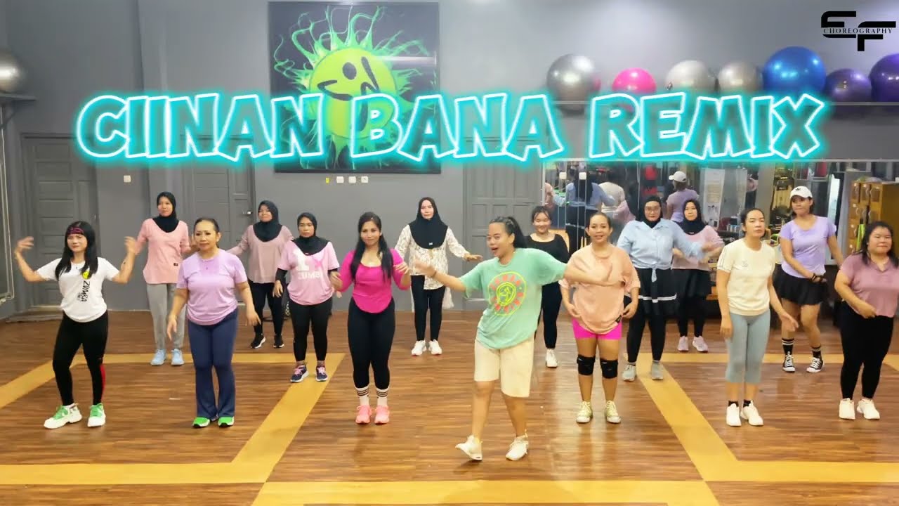 DJ CIINAN BANA REMIX | DJ AZKA VIRAL TIKTOK | SENAM KREASI CHOREOGRAPHY | EDITA FEBRIANA