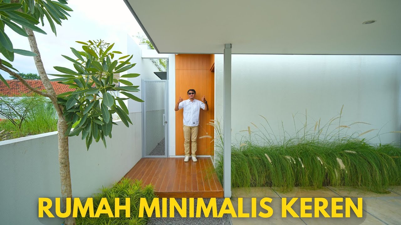 Rumah Minimalis Keren Karya Arsitek di Numa Housing