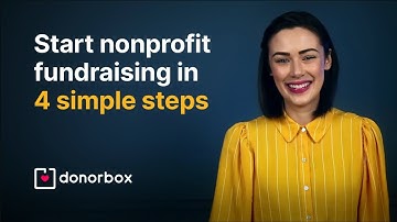 Start Fundraising for your Nonprofit in 4 Simple Steps | Donorbox