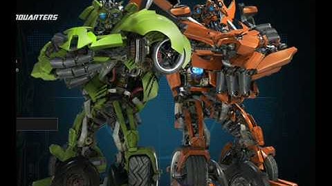 Transformers revenge of the Fallen Skids and Mudflap