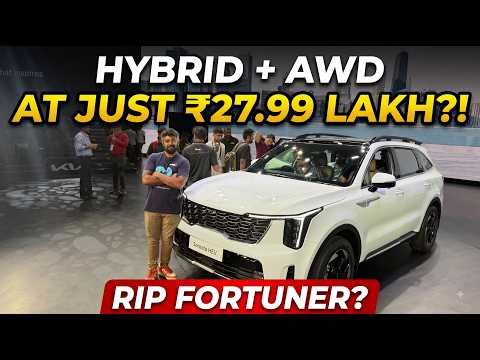 All-New Kia Sorento Walkaround: Hybrid AWD & Level 2 ADAS at ₹27.99 Lakh! | RIP Fortuner? | autoX