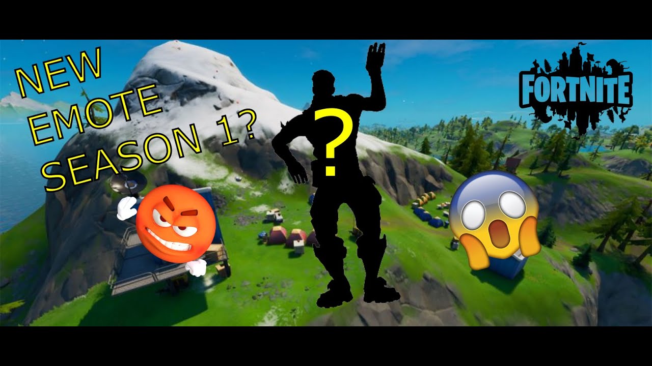 Streamers react to SECRET Fortnite emote SEASON 1 