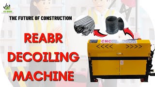 Rebar Decoiling Machineautomatic Bar Decoiler Machine Working Video Of Decoilier