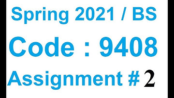 AIOU Solved Assignment No 2 Code 9408 spring 2021 | Baloch Academy