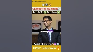 Unexpected🔥 | Viswa Varddhan IAS Interview| Upsc in 5th Attempt👽