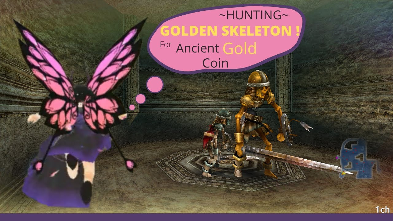 Toram Farming Ancient Gold Coin, Golden Dyed Armor and Additional Crysta | Toram Farming Spot
