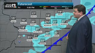 Bitter cold on the way this weekend