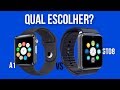 Comparativo: Smartwatch A1 vs GT08 - Qual vale mais a pena? - Smartwatch A1 vs GT08