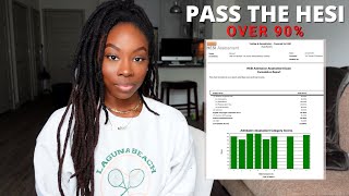 PASS YOUR HESI EXAM  Easy Tips + Links + How I Scored Over 90% | Risa B.