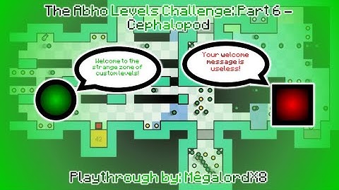 The Worlds Hardest Game Editor: (Abho levels challenge #6) Custom Level - Cephalopod