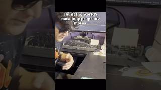 I built the world’s most inappropriate computer mouse. Full video on The Awesome Forge YT.#robotics