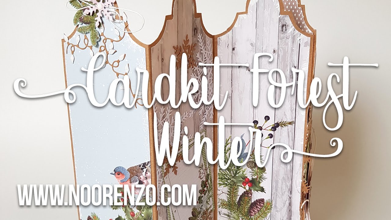 Online Workshop Cardkit Forest Winter