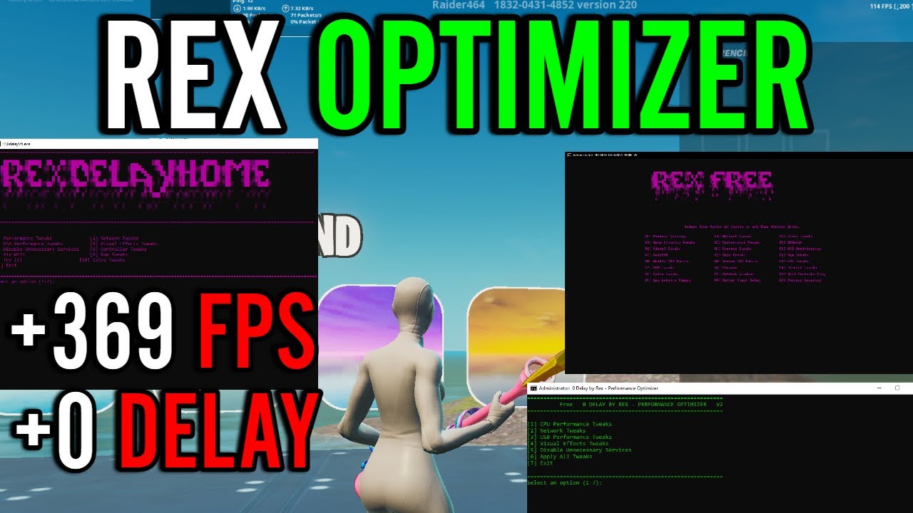 🚀 TESTING REX OPTIMIZER! 🔧 Can It REALLY Boost Performance?! ⚡💻