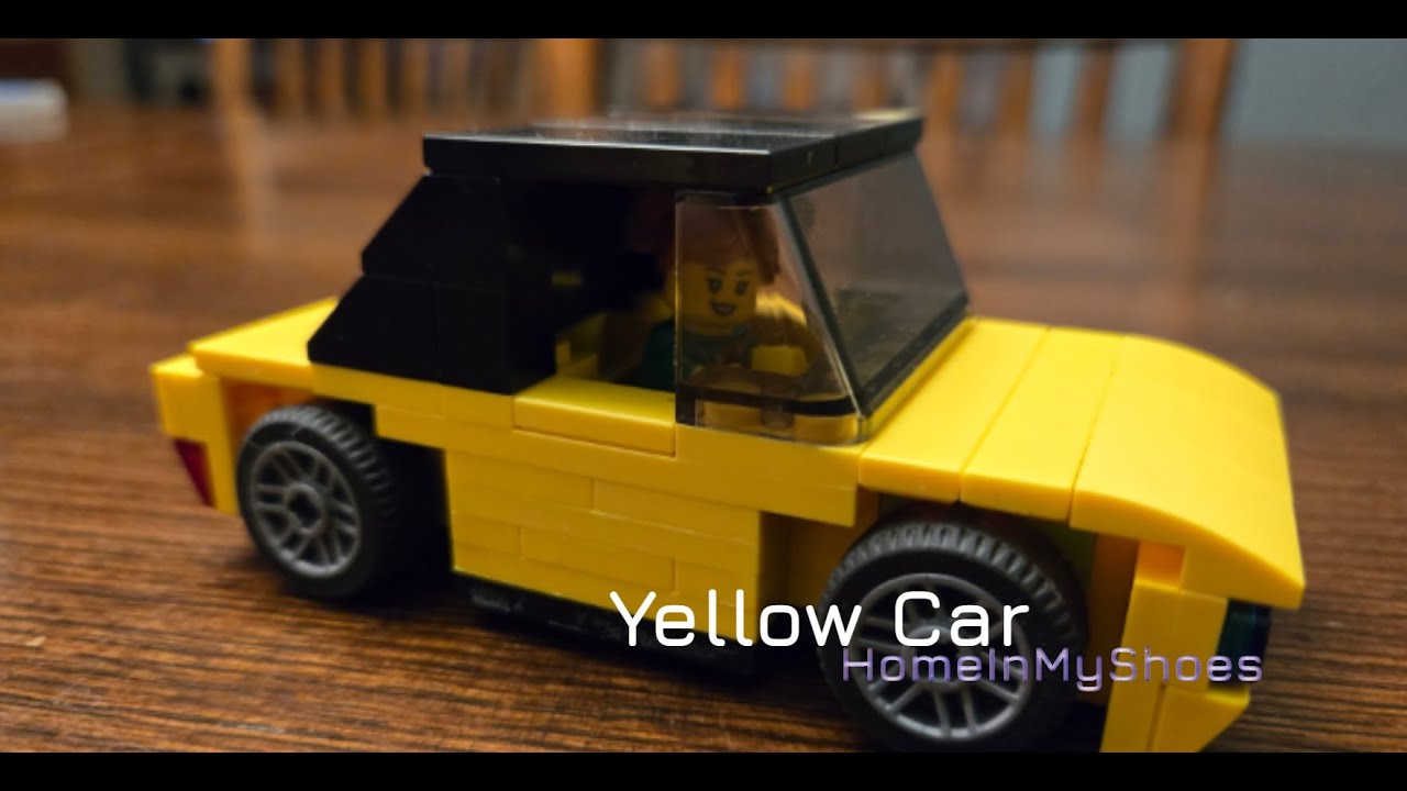 Lego Yellow Car (MOC)