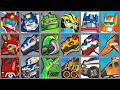 Rescue Bots Hero Adventure, Dino Robot Corps: Triceratops Velociraptor Stegosaurus Euoplocephalus TR